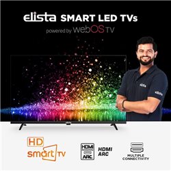 Телевизор Elista TV 32" B32HD1EKC (HD, Smart TV, Android 11, DVB-T/T2, без рамок)