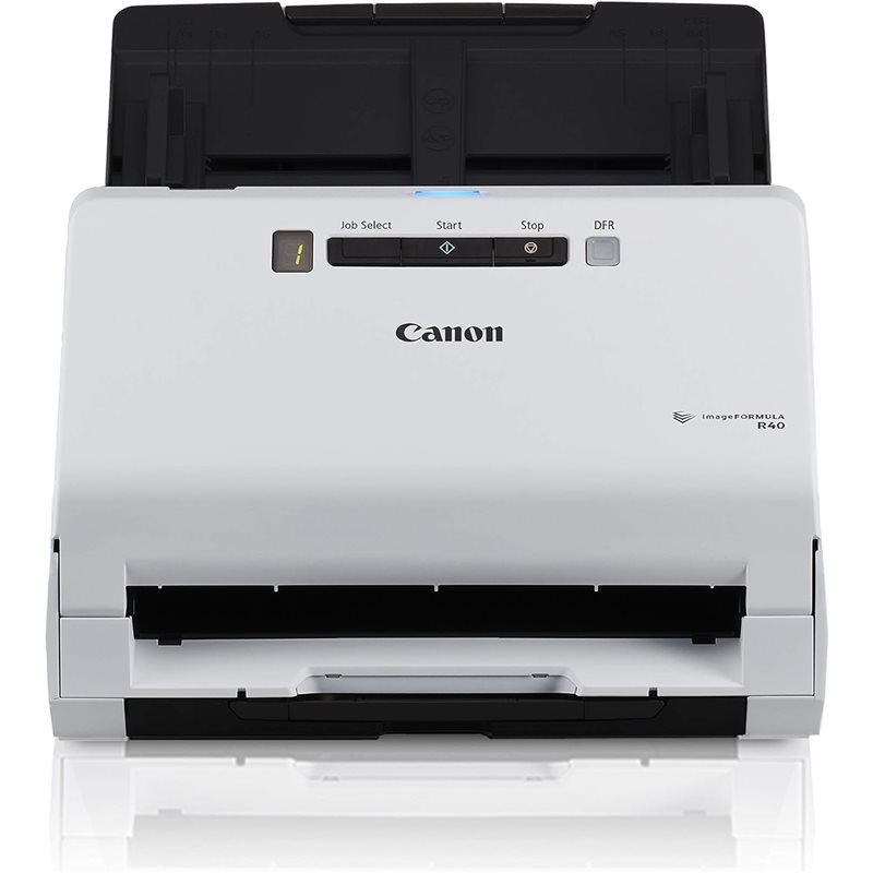 Сканер протяжный Canon imageFORMULA R40 (CIS, A4 Color, 600dpi, 40ppm, 80ipm, Duplex, ADF 60 page, 4000 pages/day,  30-bit input