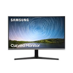 Монитор LCD 32" Samsung LC32R502FHIXCI DARK BLUE GRAY, Curved, VA, 1920x1080, 3000:1, 300cd/m2, 4ms, 75Hz, VGA, HDMI, Headset-In