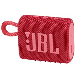 Беспроводная колонка JBL GO 3, 5.1 Bluetooth, 110Hz-20kHz, Waterproof IP67, 3.5 jack, USB-TypeC, Время работы 5ч, Красный[JBLGO3