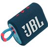 Беспроводная колонка JBL GO 3, 5.1 Bluetooth, 110Hz-20kHz, Waterproof IP67, 3.5 jack, USB-TypeC, Время работы 5ч, Черно-Голубой 