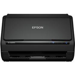 Сканер Epson WorkForce ES-500W II Wireless (CIS, A4 Color, 600dpi, 35ppm, 70ipm, DADF-50 page, 16bit, Wi-Fi, NFC, USB3.0, Black)