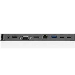 Док-станция Lenovo USB-C Mini Dock 40AU0065US 45W, 1xHDMI, 1xVGA, 1xUSB Type-C, 1xUSB 3.2 Gen 1 Type-A, 1xUSB 2.0, Gigabit RJ-45