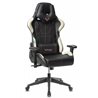 Кресло игровое Zombie VIKING 5 AERO White, макс.нагрузка 150 кг, регулировка высоты/наклона/жесткости, эко.кожа, подголовник, ID
