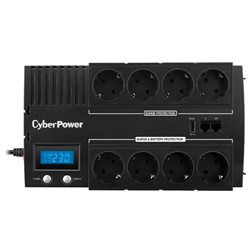 ИБП Line-Interactive CyberPower BR1000ELCD 1000VA/600W USB/RJ11/45 (4+4 EURO) 