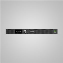 ИБП Line-Interactive CyberPower PR1000ELCDRT1U 1000VA/670W USB/RS-232/EPO/SNMPslot (6 IEC С13) 