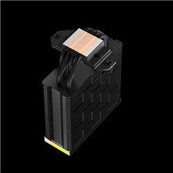 CPU cooler DEEPCOOL AK400 DIG. LGA1700/1200/115*/AMD 120mm Black PWM FDB fan,500-1850rpm,4HP