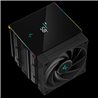 CPU cooler DEEPCOOL AK620 DIG. LGA115*/1200/2011/AMD 2x120mm BLACK PWM FDB fan,500-1850rpm,6HP
