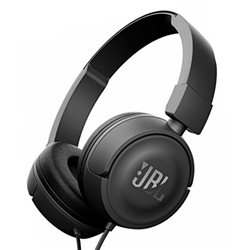 Наушники с микрофоном JBL Headphones T500 Wired, Дуговые, 3.5mm MiniJack, 20Hz-20kHz, 100dB/-42dB, Длина кабеля 1.2 м, Pure Bass