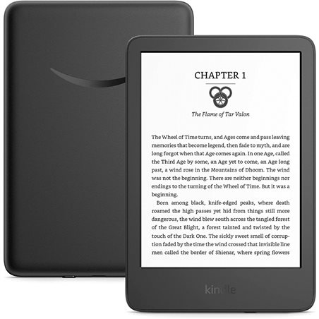 Электронная книга Kindle 2022 (11th Generation), 6" (1072x1448) Touch E-Ink Pearl Display 300 PPI, 16GB, Wi-Fi, Bluetooth, USB-C