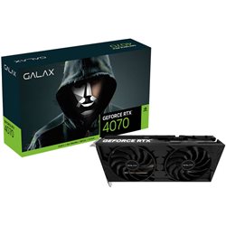 GALAX GeForce RTX 4070 1-Click OC 2X 12GB GDDR6X 192bit 2490Mhz/21000Mhz DUAL Fan HDMI 3xDisplayPort [47NOM7MD8DDF]