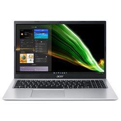 Ноутбук Acer A3 AMD Ryzen™ 5 7520U (2.8-4.3Ghz) , 8GB DDR5, 512GB SSD NVMe, 15.6" (1920x1080) FHD, WiFi, Bluetooth, DOS, Silver 