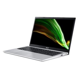 Ноутбук Acer A3 AMD Ryzen™ 5 7520U (2.8-4.3Ghz) , 8GB DDR5, 512GB SSD NVMe, 15.6" (1920x1080) FHD, WiFi, Bluetooth, DOS, Silver 