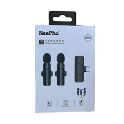Микрофон Петличный беспроводные для Type C NeePho N8 Plus (в комплекте 2шт микрофон)