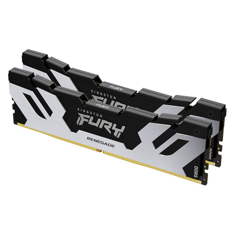 Оперативная память DDR5 32GB (2x16GB) PC-54400 (6800MHz) CL36 Kingston FURY Renegade Silver/Black XMP [KF568C36RSK2-32]