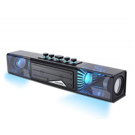 Microlab Portable Speakers MS213A 5W*2 LED, Bluetooth 5.0, microSD,3.5mm Line in, USB