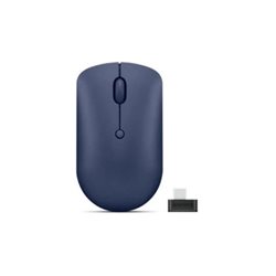 Беспроводная мышь Lenovo 540 USB-C Compact Wireless Mouse, оптическая, 2400 dpi, Abyss Blue [GY51D20871]