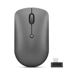 Беспроводная мышь Lenovo 540 USB-C Compact Wireless Mouse, оптическая, 2400 dpi, Cloud Grey [GY51D20869]