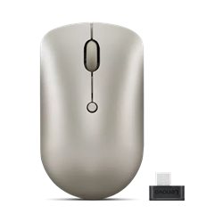 Беспроводная мышь Lenovo 540 USB-C Compact Wireless Mouse, оптическая, 2400 dpi, Storm Grey [GY51D20867]