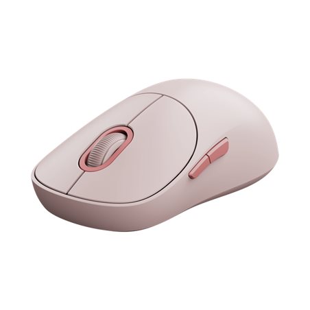 Mouse Xiaomi Mi Mouse 3 XMWXSB03YM Wireless USB PINK
