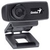 Вебкамера Genius FaceCam 1000X, USB 2.0, 1280x720, 1.0Mpx, Микрофон, Крепление: зажим, Чёрный