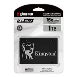 SSD KINGSTON KC600 1TB 3D TLC NAND 550/520MB/s  2,5"" SATAIII