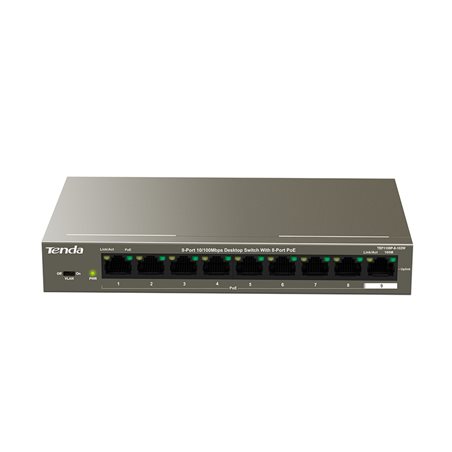 HUB Switch Tenda TEF1109P-8-102W 8-port PoE 10/100Mbps + 1 10/100Mbps