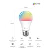Светодиодная Wi-Fi лампа EZVIZ LB1 COLOR с регулируемой яркостью (806lm/ 16млн. цветов/ E27/ расписание/ таймер/ приложение/ гол