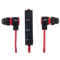 Беспроводные наушники SVEN SEB-B270MV с микрофоном/внутриканальные/Bluetooth 4.1/черно-красные