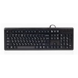 Клавиатура A4Tech KR-92, Black, USB, Comfort Key,1.5m, 456×150×28mm