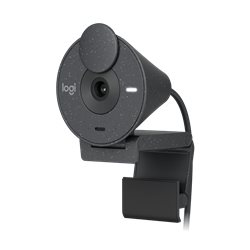 Вебкамера Logitech Brio 305 FHD 1920x1080, 30fps, 70°, RightLight 2, USB-Type-C, cable 1.5 m, Graphite [960-001469]
