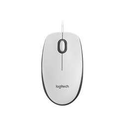 Мышь Logitech M100 White оптическая, 1000dpi, USB, 1.8 [910-006764]