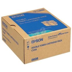 Картридж Epson C13S050608 Cyan (C9300) Double Pack 6500x2 pages