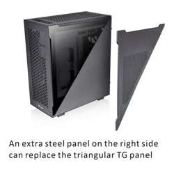 Корпус Thermaltake Divider 500 TG Air/Black/Win/SPCC/Tempered Glass*2/Mesh Front & Top Panel/120mm Standard Fan*2CA-1T4-00M1WN-0