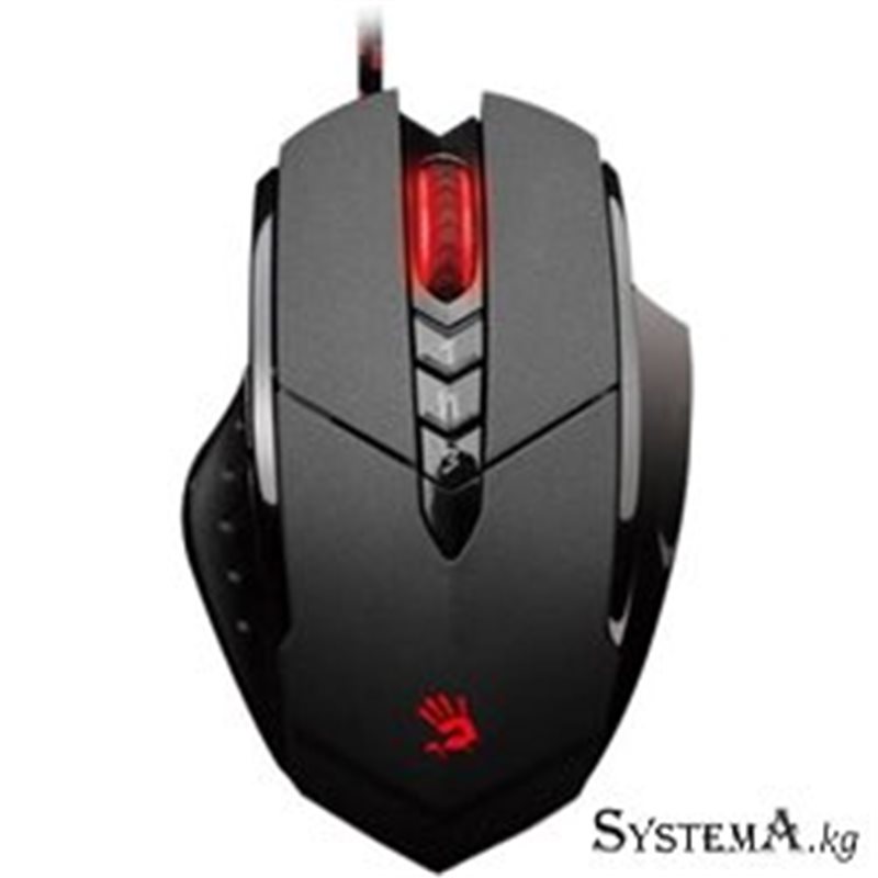 A4TECH BLOODY V7MA GAMING MOUSE METAL FEET CORE4 ACTIVE USB BLACK