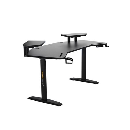 Gaming Desk AD-D-DD1-1600L-02-B AndaSeat Shadow Warrior Carbon Fiber Texture Tabletop RGB