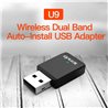 Wireless Adapter Tenda U9 AC650 Dualband up to 438Mbps Wireless USB Adapter