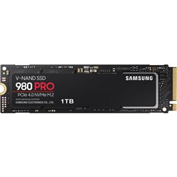 Твердотельный накопитель SSD 1TB Samsung 980 PRO MZ-V8P1T0BW, M.2 2280 PCIe 4.0 x4 NVMe 1.3, Read/Write up to 7000/5000MB/s, Box
