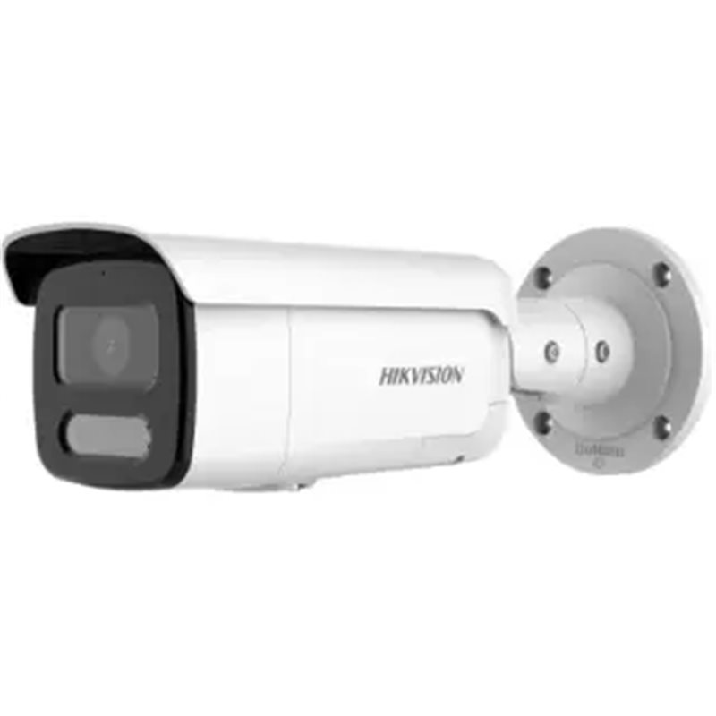 IP camera HIKVISION DS-2CD2T87G2H-LISU/SL(2.8mm)(eF) цилиндр,уличн 8MP,IR/LED 60M,MIC/SP,MicroSD