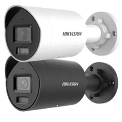 IP camera HIKVISION DS-2CD2087G2H-LIU/SL(2.8mm) цилиндр,уличн8MP,IR/LED 40M,MIC,STROB/ALARM,AcuSense