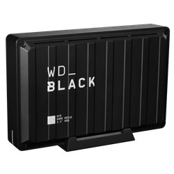 Внешний жесткий диск HDD 8TB WD_BLACK D10 Game Drive WDBA3P0080HBK-NESN, USB 3.2 Gen 1, 3.5", Black
