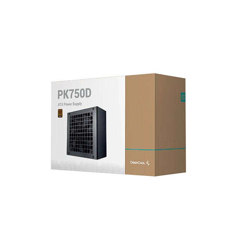 Power Unit DEEPCOOL PL750D 750W 80 PLUS BRONZE certified 100-240V/ATX12V 3.0 & SSI EPS 12V 