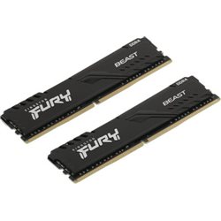 Оперативная память DDR4 32GB (2x16GB) PC-25600 (3200MHz) KINGSTON FURY Beast Black [KF432C16BBK2/32]