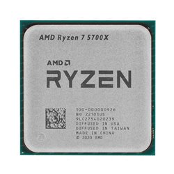 CPU AM4 AMD Ryzen 7 5700X / 3.4-4.6GHz, 32MB Cache-L3, Radeon™ Graphics, 8 Cores + 16 Threads, Tray