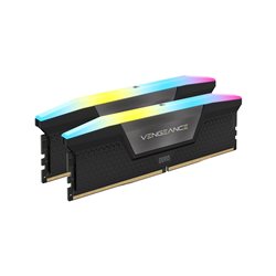 DDR5 Corsair VENGEANCE RGB 48GB (2x24GB) 6400MHz CL36 Black (CMH48GX5M2B6400C36)