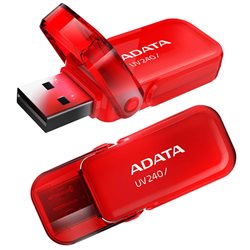 PEN DRIVE 64GB USB 2.0 A-DATA UV240 RED
