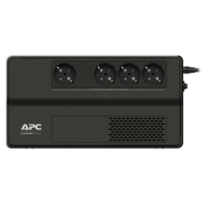 Источник бесперебойного питания APC Easy UPS BV1000I-GR, Линейно-интерактивный, Мощность 1000ВА/600Вт, Напольный, 230В, Вых: 4x 