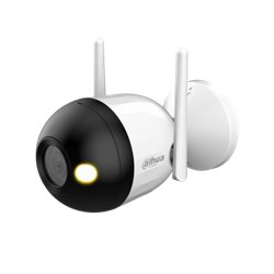 Wi-Fi камера буллет DAHUA DH-F4C-LED (4MP/2.8mm/2560×1440/H.265+/LED 30m/mSD 256Gb/Mic/ Full-Color/IP67/аналитика)