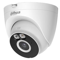 Wi-Fi камера купольная DAHUA DH-T4A-LED (4MP/2.8mm/2560×1440/H.265+/LED 30m/mSD 256Gb/Mic/Full-Color/IP67/аналитика)