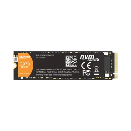 SSD DAHUA DHI-SSD-C970N 256G M.2 PCIe Gen 4x4, Read up:4600 MB/s, Write up:1400 MB/s, TBW 500TB 3D NAND